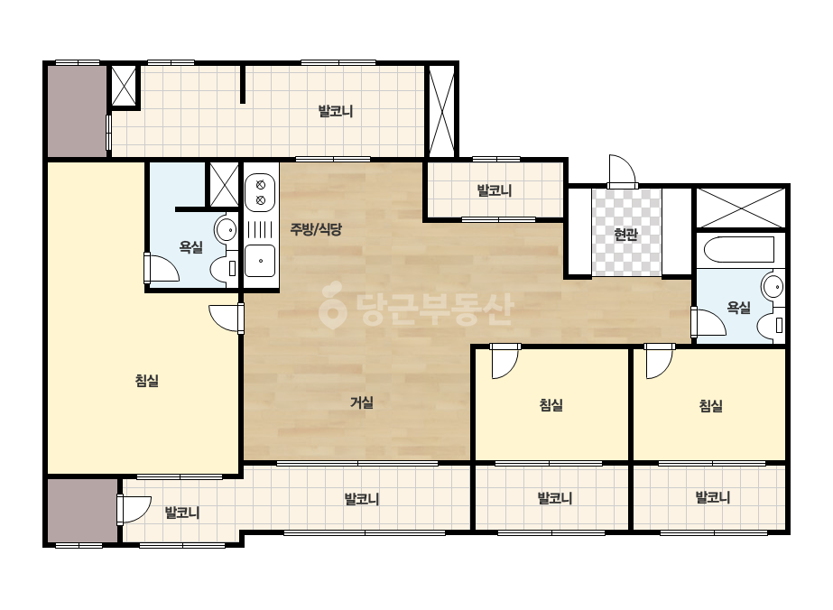 기본 평면도