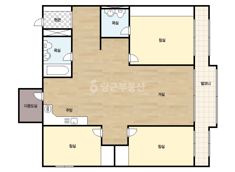 기본 평면도