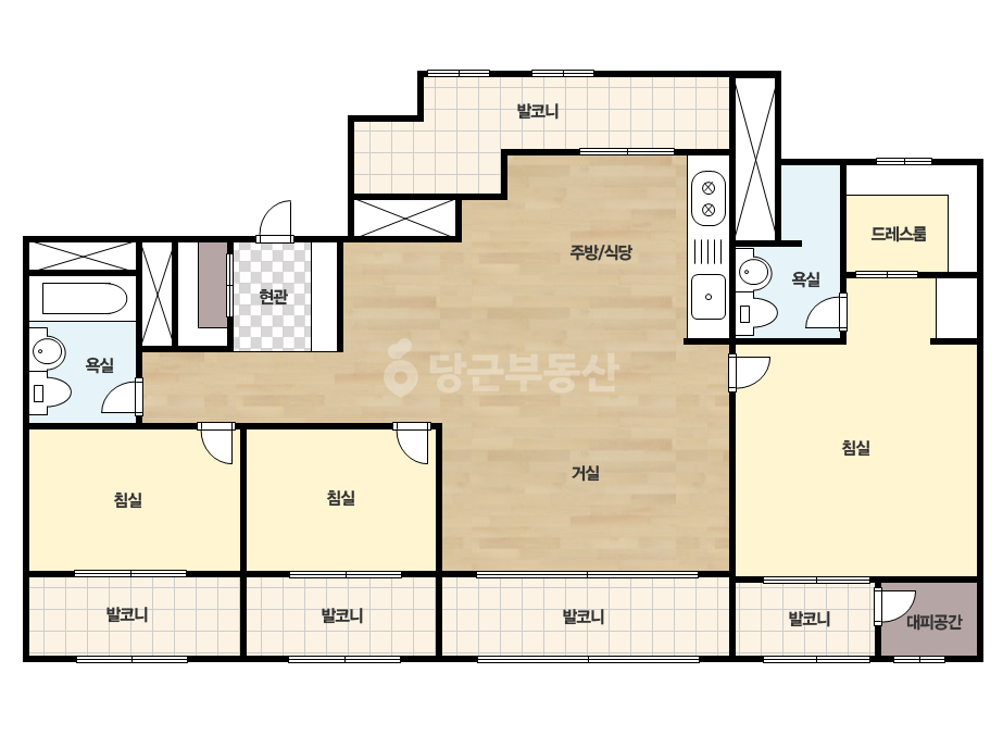 기본 평면도