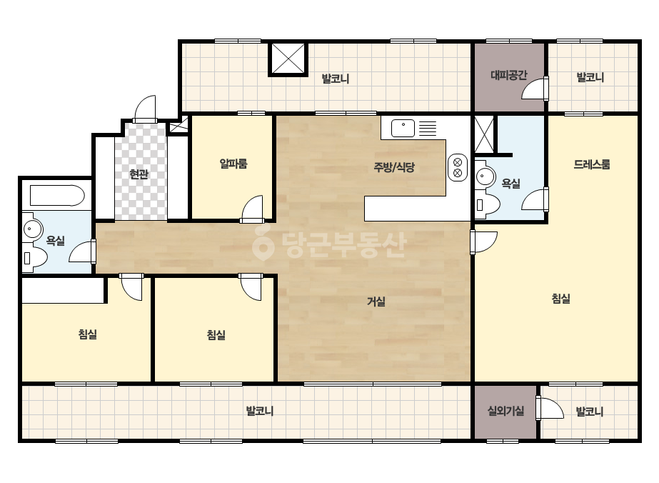 기본 평면도