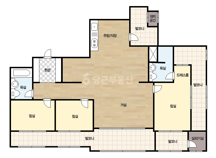 기본 평면도