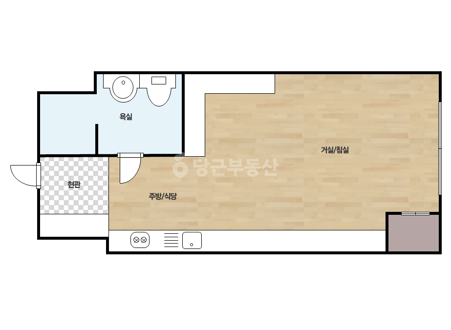 확장 평면도