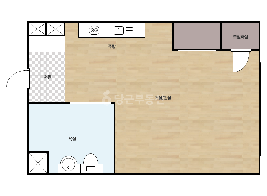 확장 평면도
