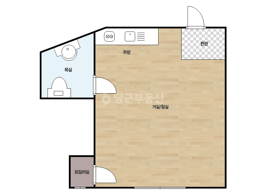 확장 평면도