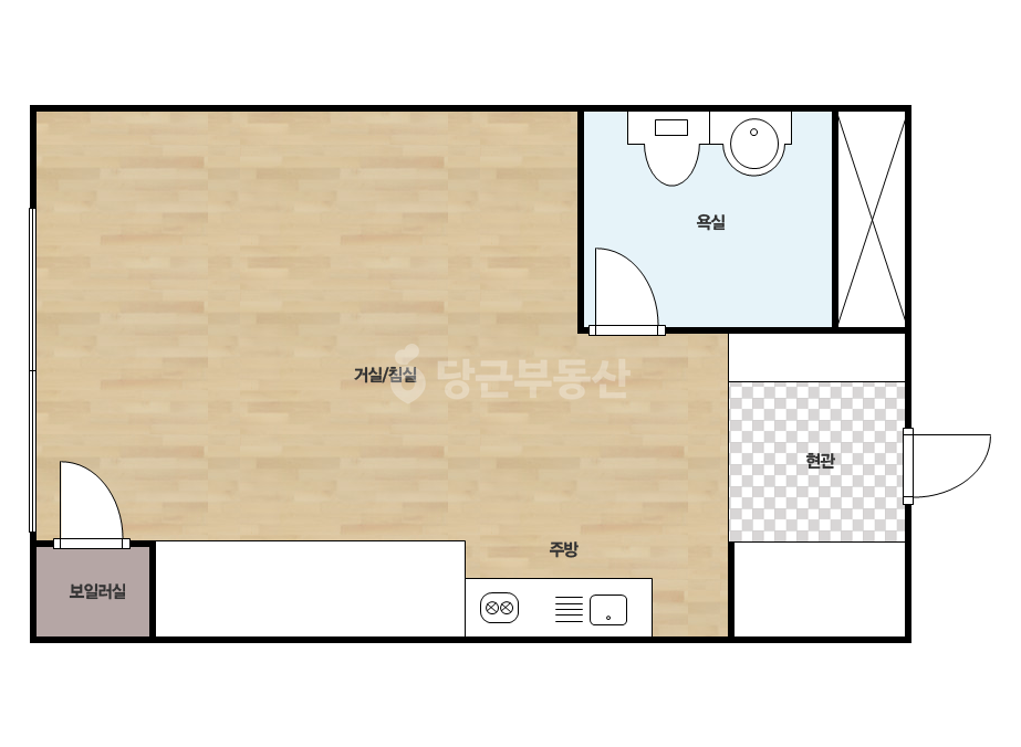 확장 평면도