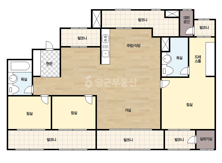 기본 평면도