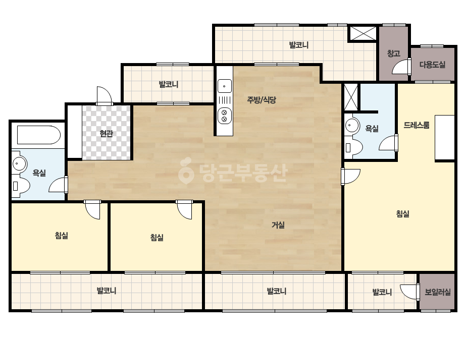기본 평면도