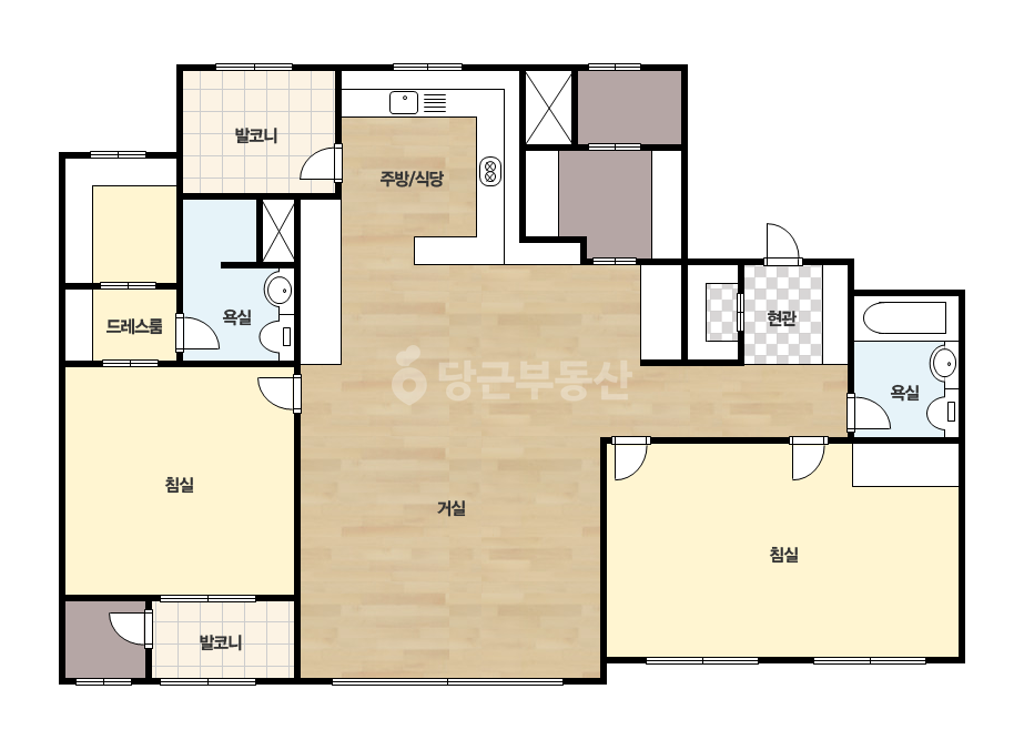 기본 평면도