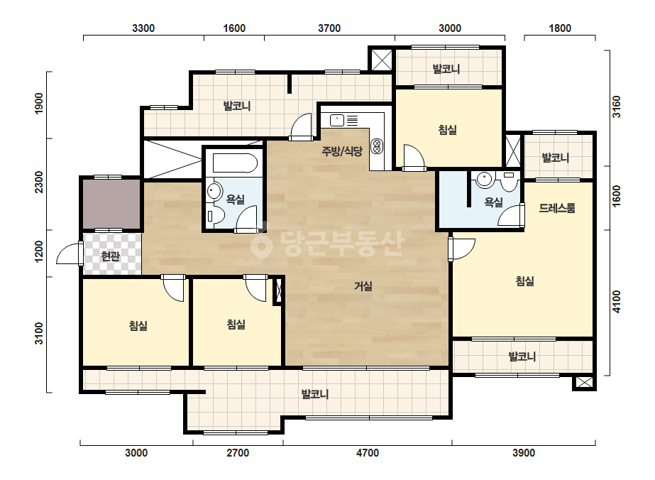 기본 평면도