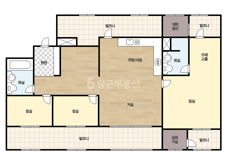 기본 평면도
