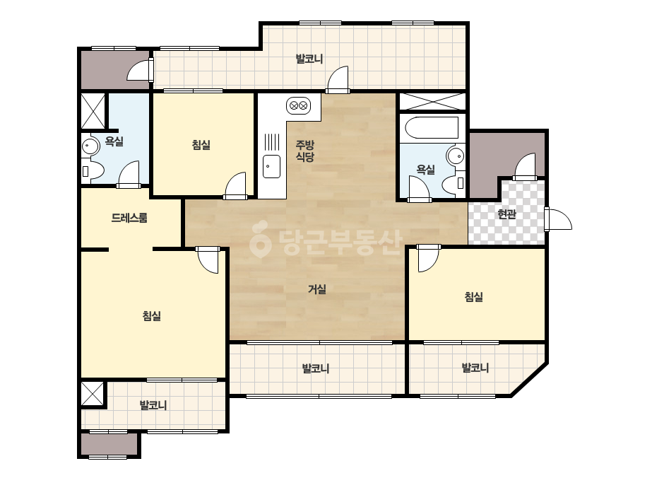 기본 평면도