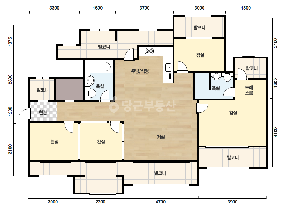 기본 평면도