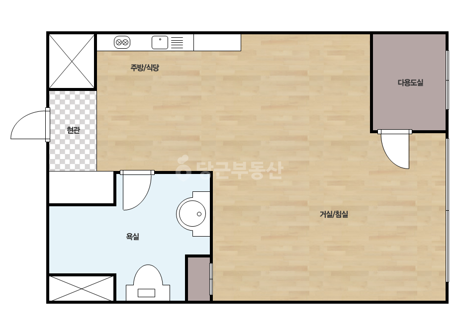 확장 평면도
