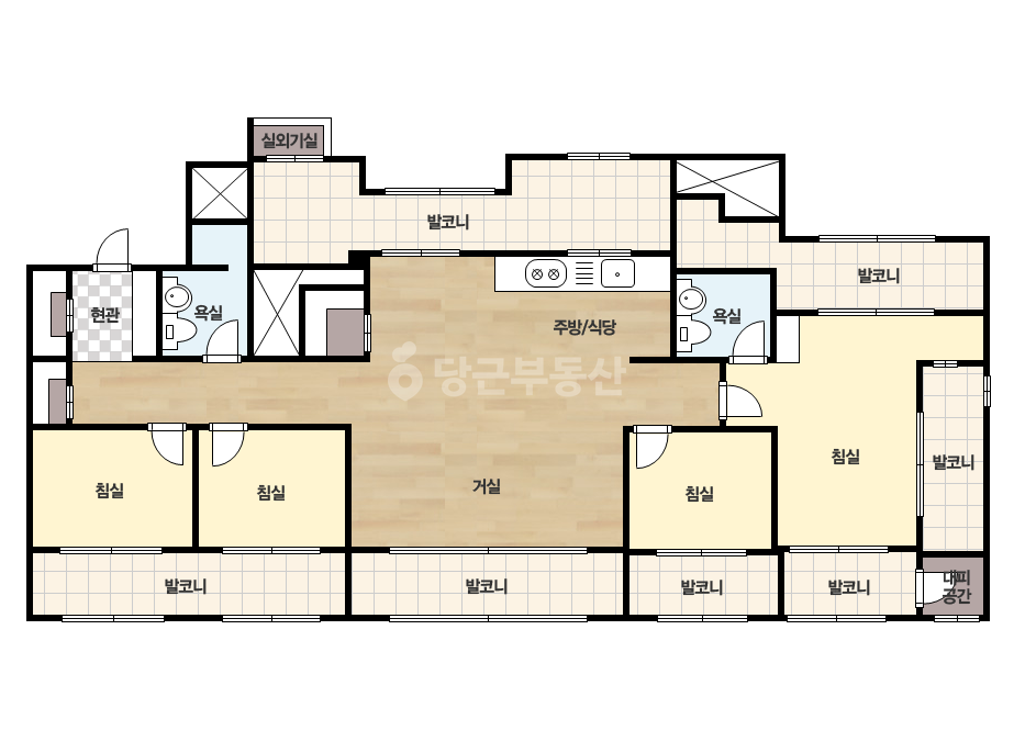 기본 평면도