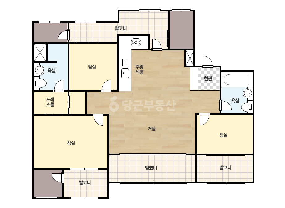기본 평면도