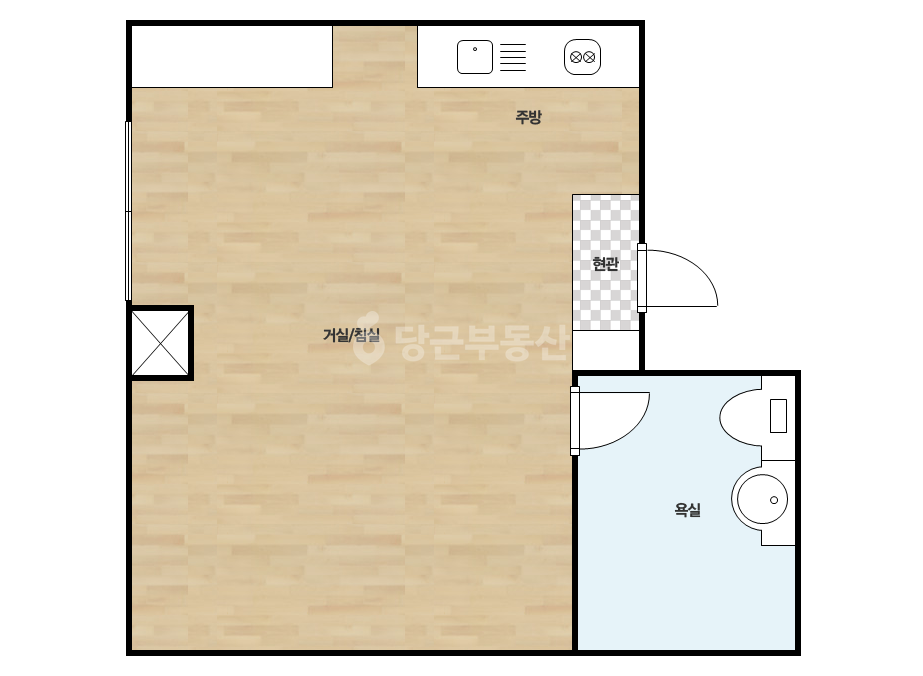 확장 평면도