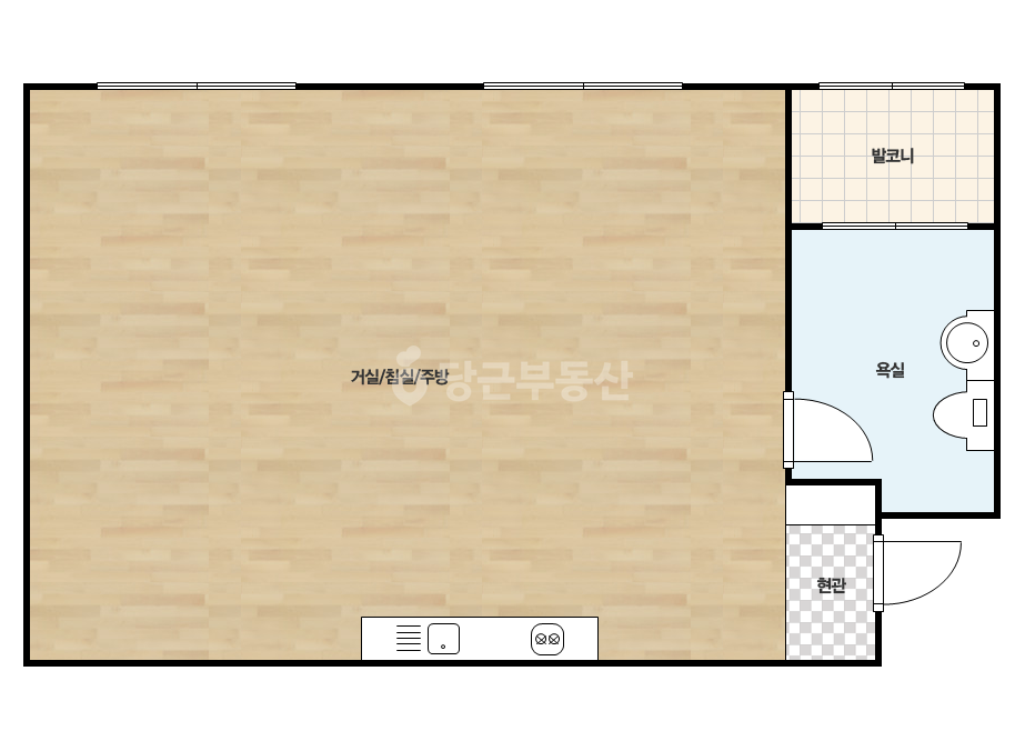확장 평면도