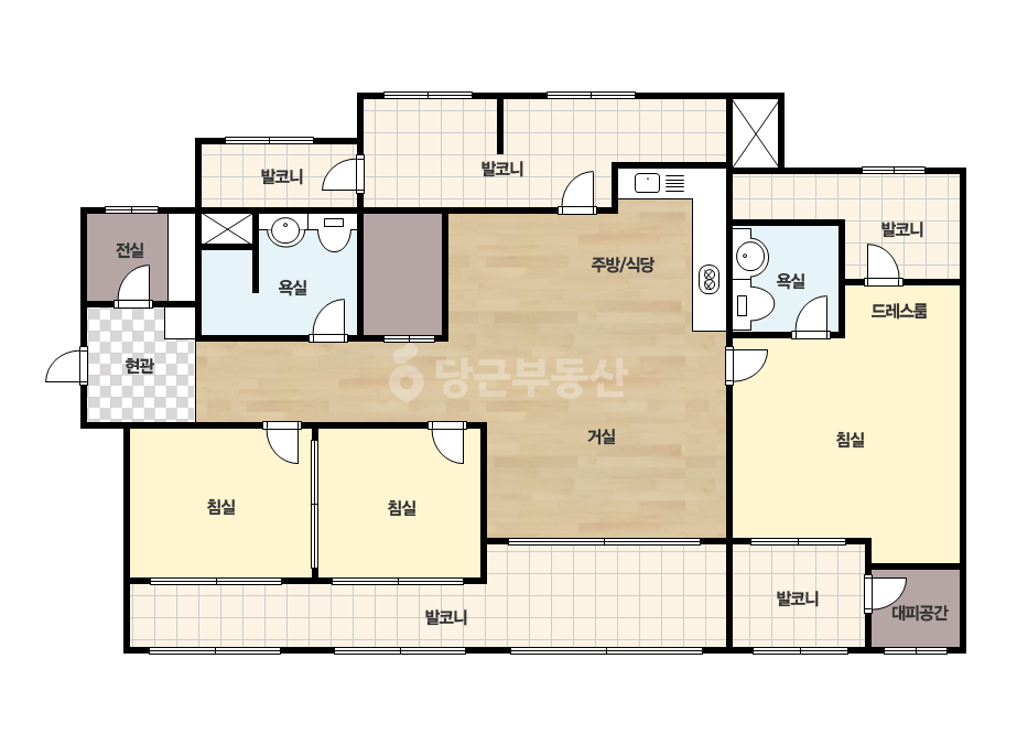 기본 평면도
