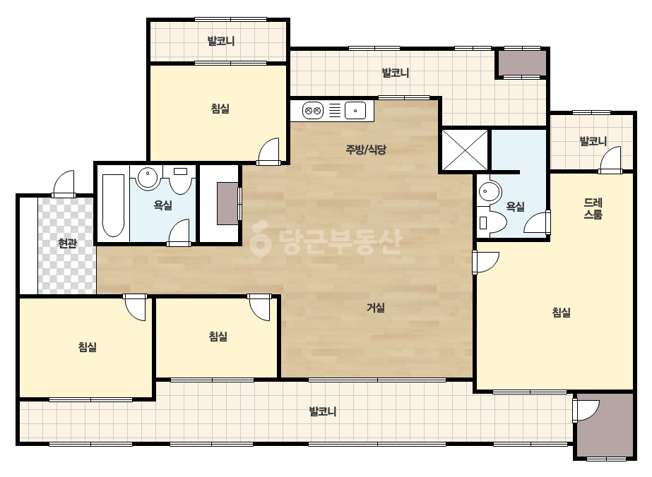 기본 평면도