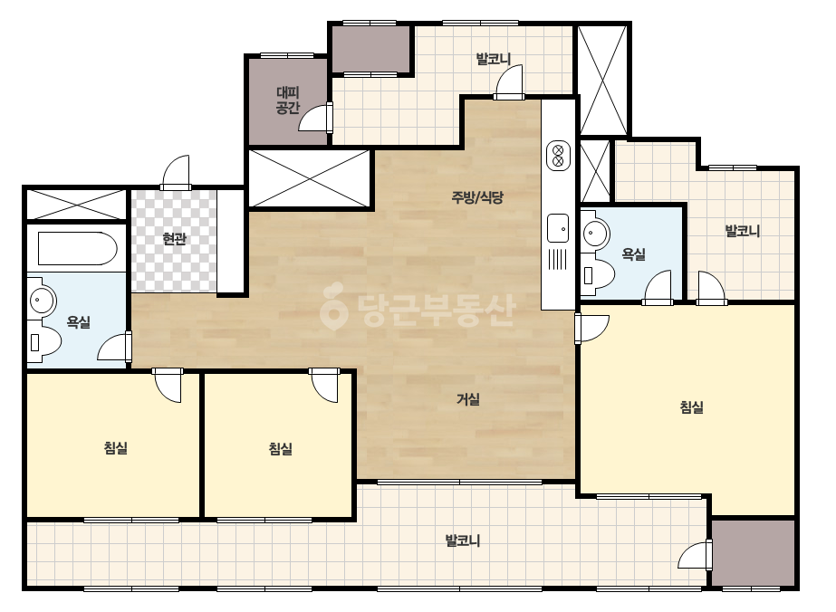 기본 평면도