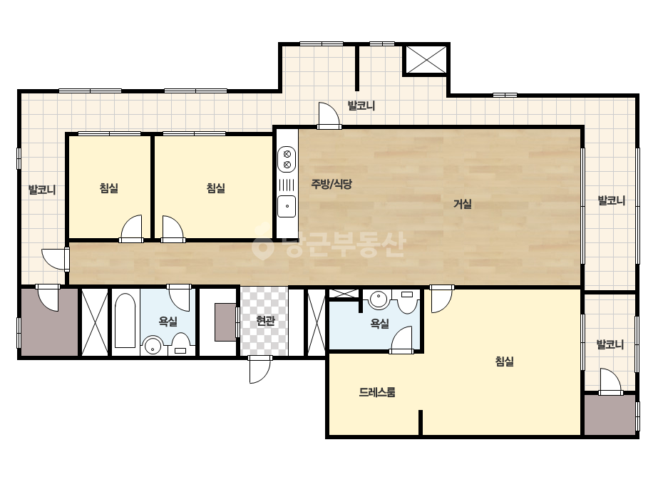기본 평면도