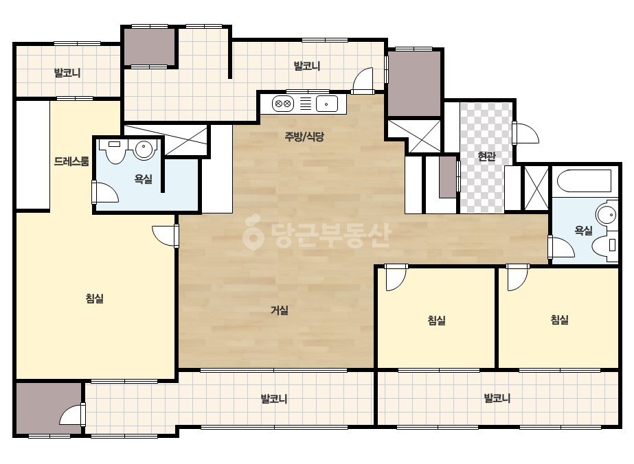 기본 평면도