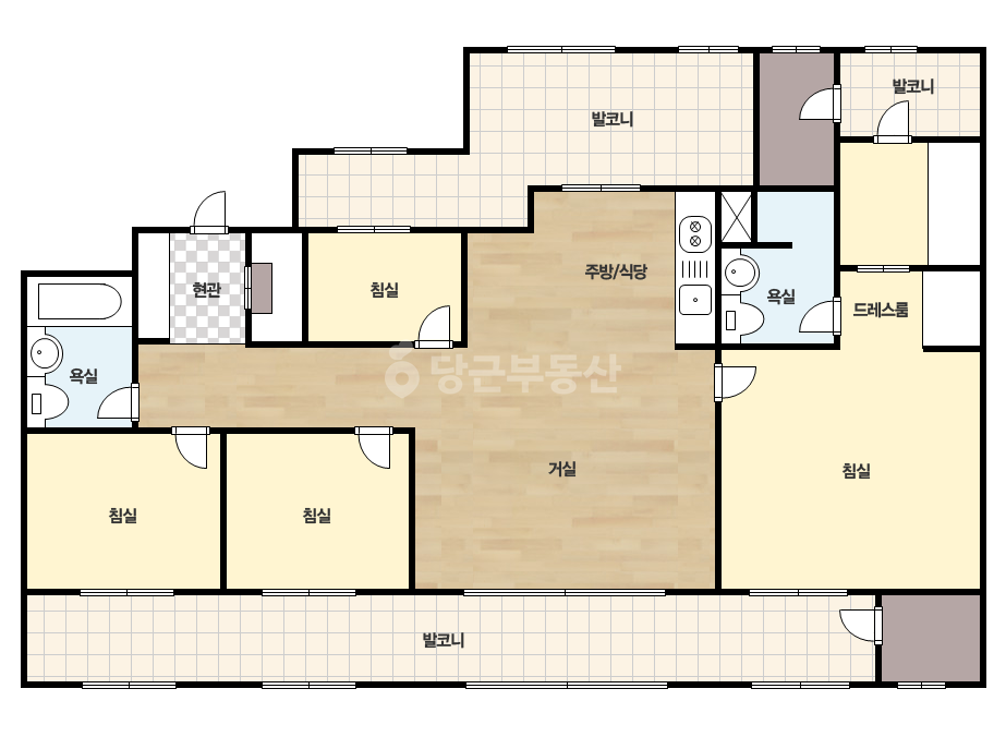 기본 평면도
