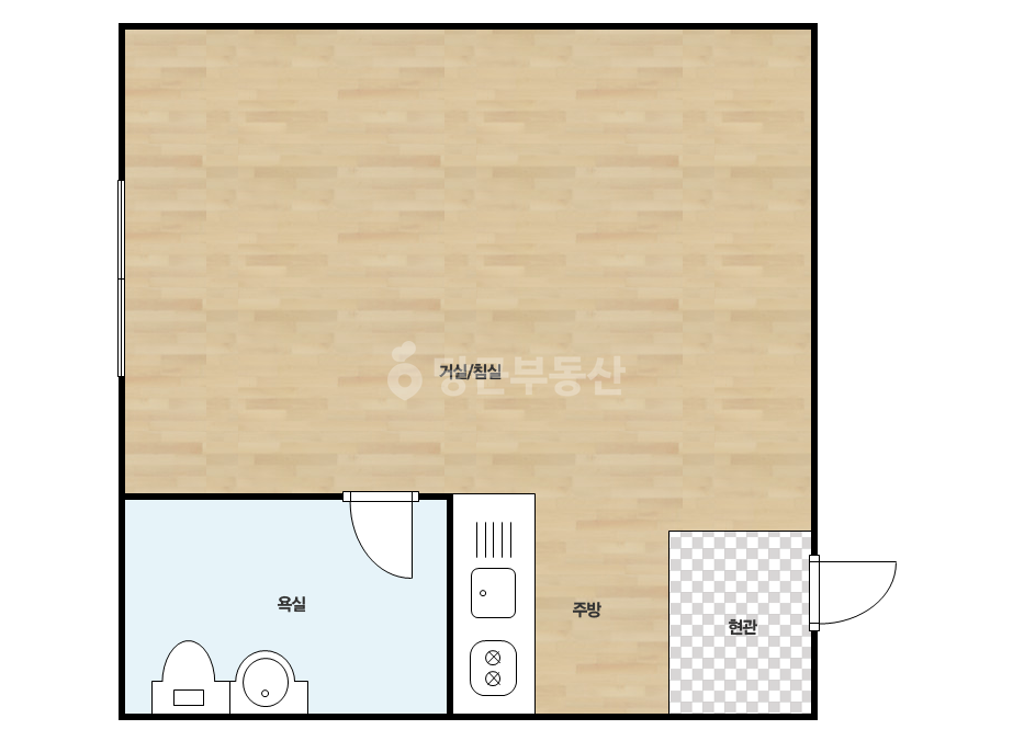 확장 평면도