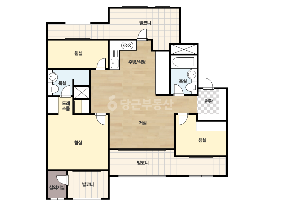 기본 평면도