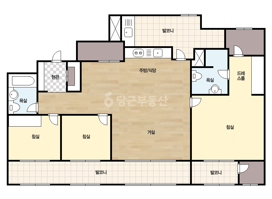 기본 평면도