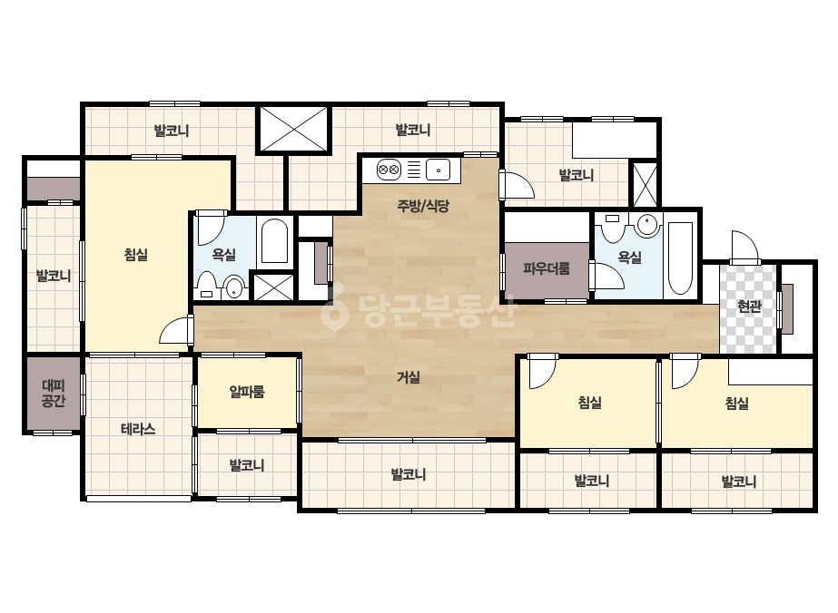 기본 평면도