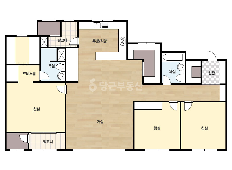 확장 평면도