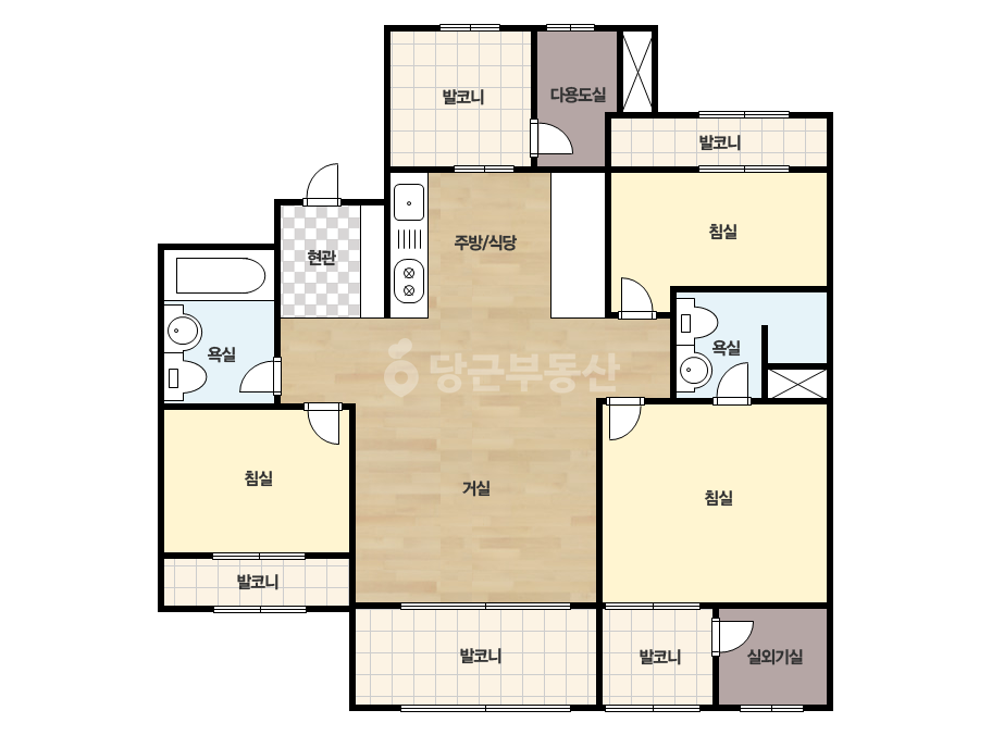기본 평면도