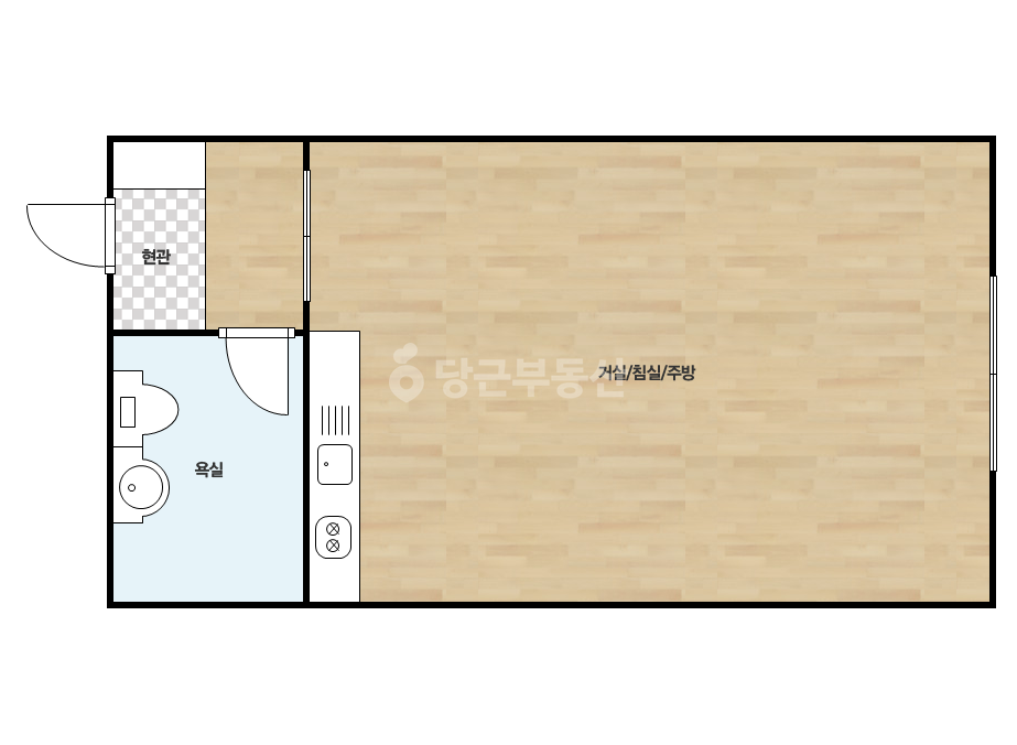 확장 평면도