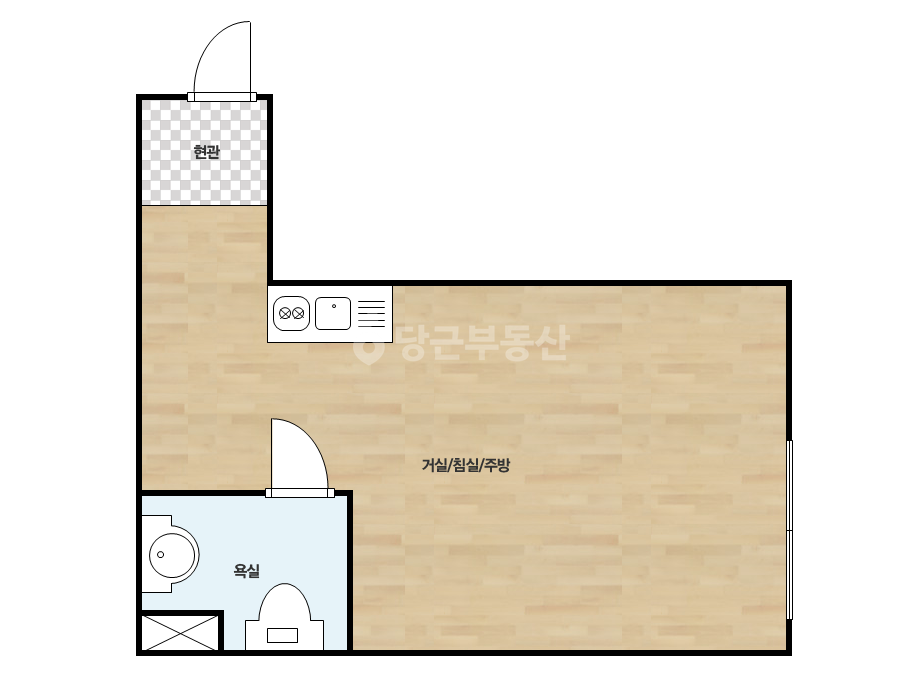 확장 평면도