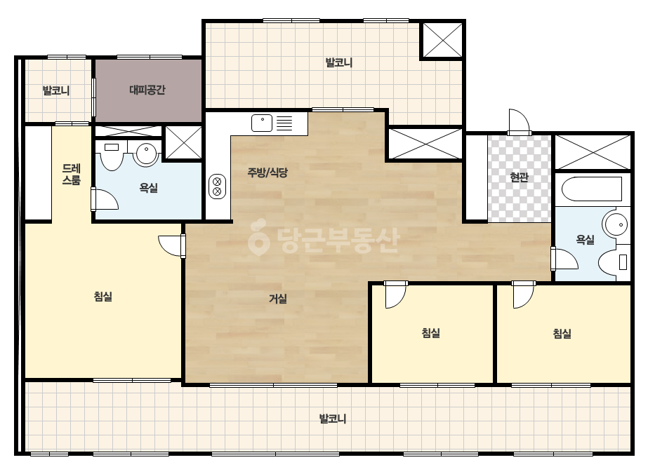 기본 평면도