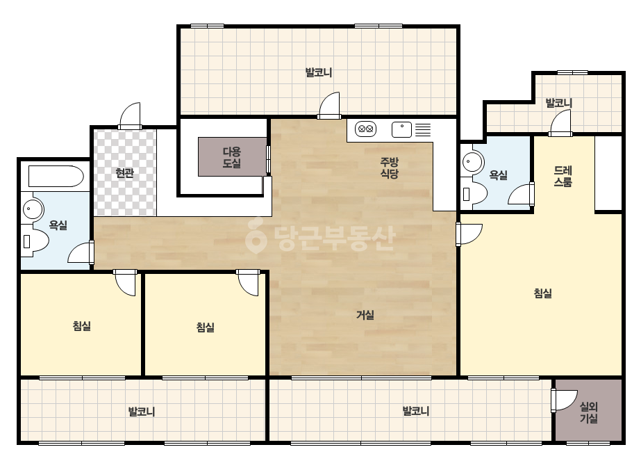 기본 평면도