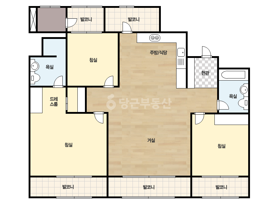 기본 평면도