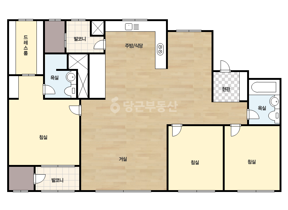기본 평면도