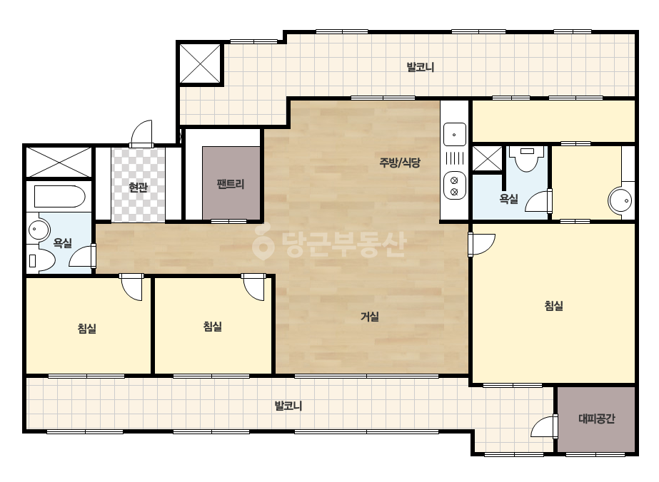 기본 평면도