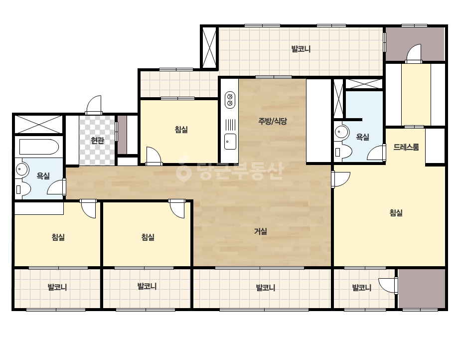 기본 평면도