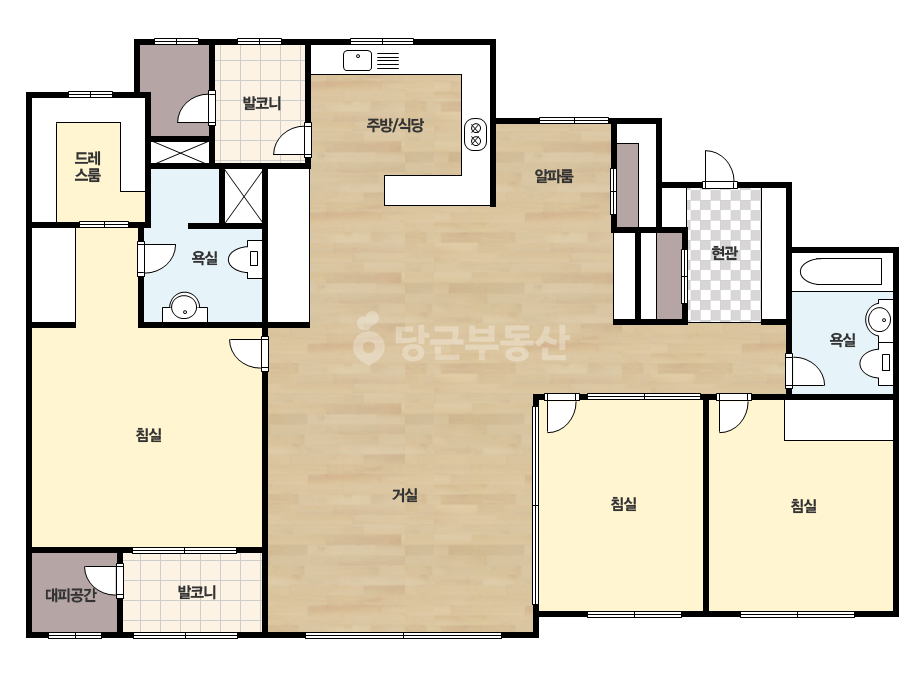 기본 평면도