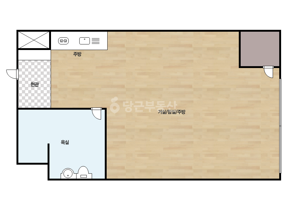 확장 평면도
