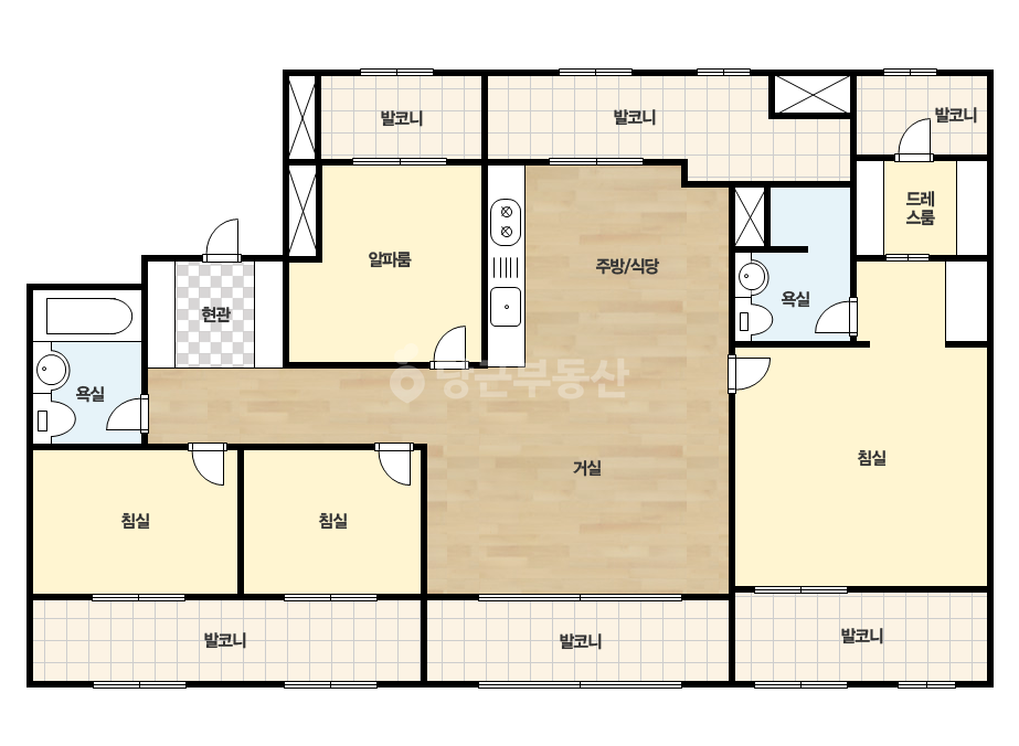 기본 평면도