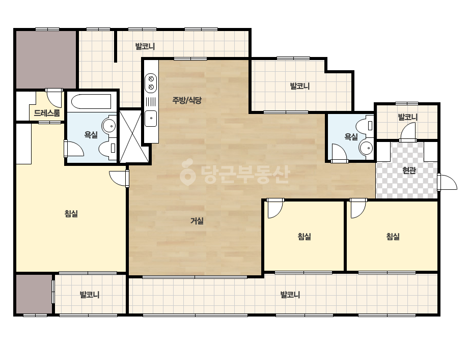 기본 평면도