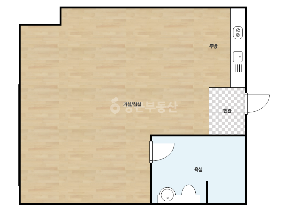확장 평면도