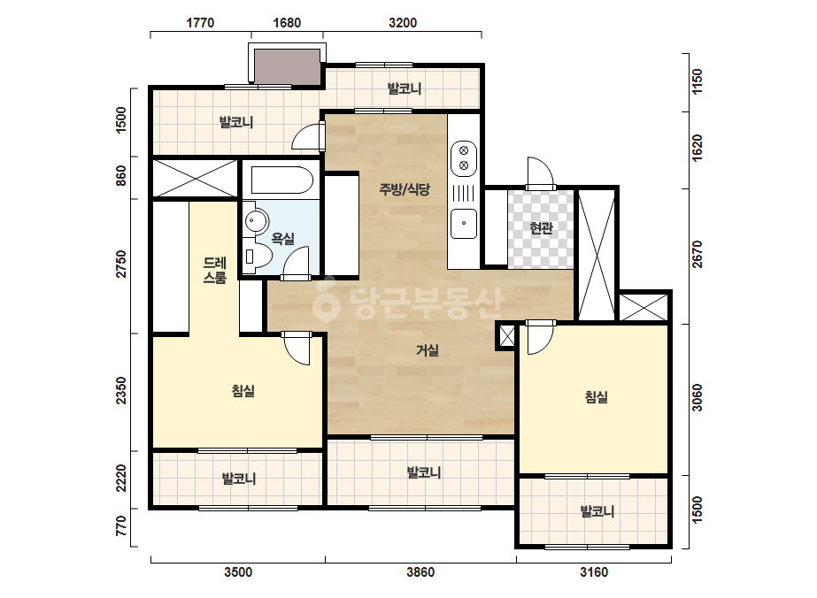 기본 평면도