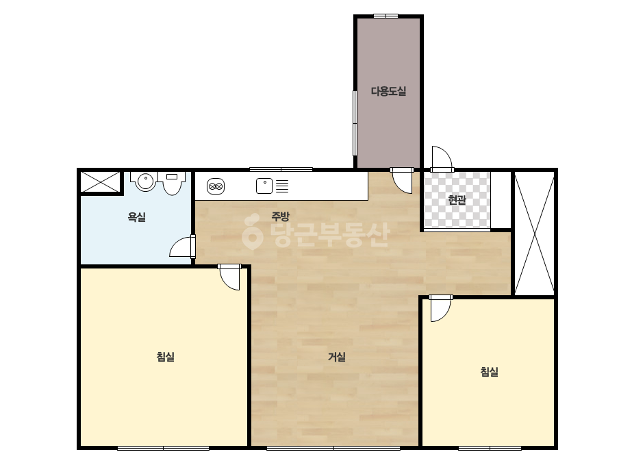 확장 평면도