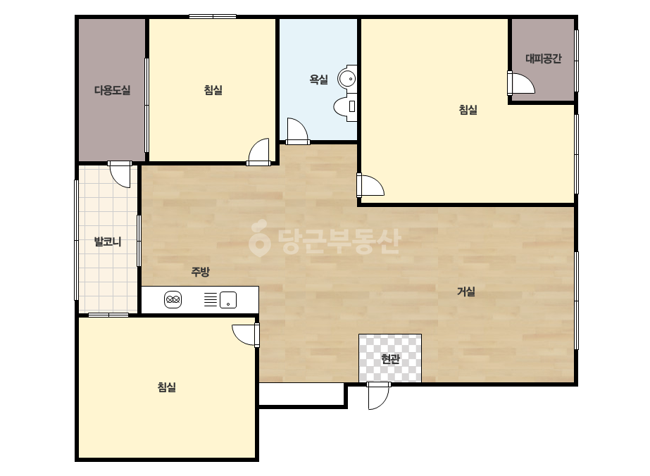 확장 평면도