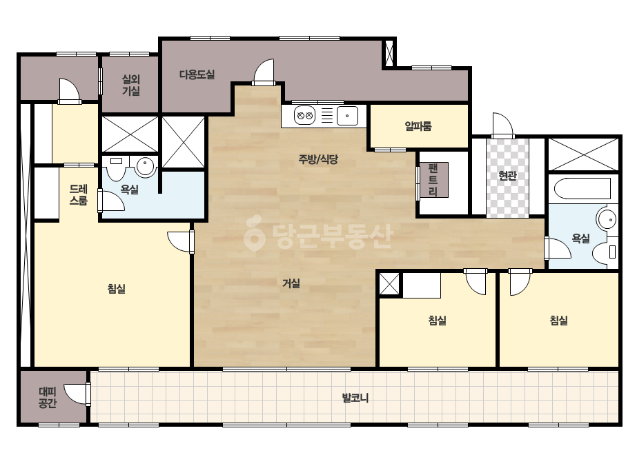 기본 평면도
